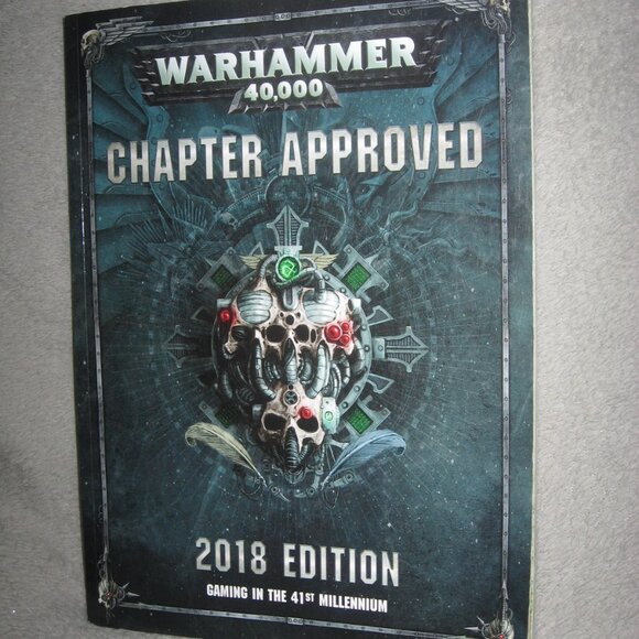 Warhammer Softcover Book 40,000 40K Chapter Approved 2018 Edition 2409A5 - Picture 1 of 11